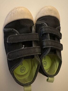 Toddler Parker Machine Washable Sneakers - Cat & Jack™ Black 10T